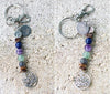 Chakra | Keychain | Zipper Pull Crystal and Gemstone