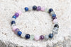 Third Eye Chakra Gemstone Crystal Bracelet