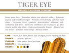 Tigers Eye Confidence and Courage Crystal Bracelet