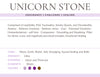 Unicorn Stone Gemstone Crystal Bracelet