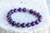 Amethyst | Healing Gemstone Crystal Bracelet