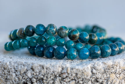 Apatite Gemstone Crystal Bracelet