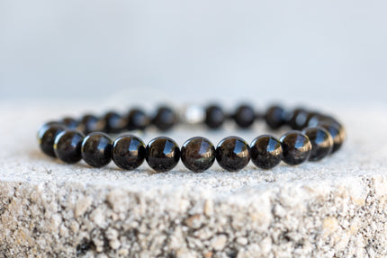 Astrophyllite Gemstone Crystal Bracelet