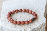 Goldstone Brown | Copper for Blood Pressure Support Crystal Bracelet