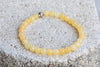 Calcite Yellow, Green Gemstone Crystal Bracelet