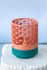 Kumiko Tea Light Holders – 3 Pack | Dual Color Design | Battery Operated Candle Decor