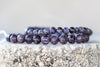 Charoite Lepidolite Gemstone Crystal Bracelet