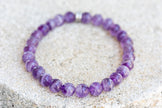 Amethyst | Healing Gemstone Crystal Bracelet