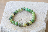 Chrysoprase Gemstone Crystal Bracelet