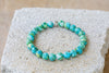Chrysocolla Gemstone Crystal Bracelet