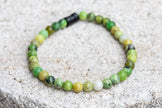Chrysoprase Gemstone Crystal Bracelet