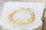 Citrine Creativity and Joy Gemstone Crystal Bracelet