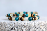 Clarity Gemstone Crystal Bracelet