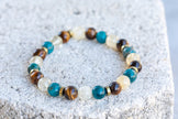 Clarity Gemstone Crystal Bracelet