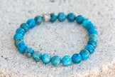 Crazy Lace Agate Crystal Bracelet