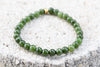 Diopside Gemstone Crystal Bracelet