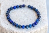 Dyed Tigers Eye Confidence and Courage Gemstone Crystal Bracelet