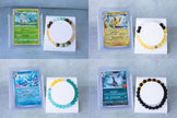 Pokémon TCG Playing Card with Inspired Crystal Bracelet