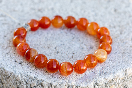 Agate Red | Green Crystal Bracelet