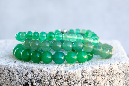 Green Aventurine Gemstone Crystal Bracelet