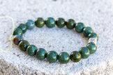 Agate Red | Green Crystal Bracelet