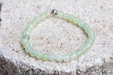 Jade Green | Luck and Abundance Gemstone Crystal Bracelet