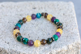 Growth Gemstone Crystal Bracelet