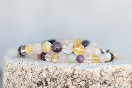 Happiness Gemstone Crystal Bracelet