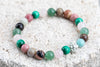 Heart Chakra Gemstone Crystal Bracelet