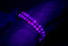 Heckmanite UV Reactive Gemstone Crystal Bracelet