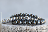Hematite Black | Silver Stabilize Gemstone Crystal Bracelet