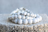 Howlite Gemstone Crystal Bracelet
