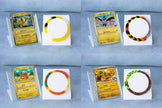 Pokémon TCG Playing Card with Inspired Rubber Band Bracelet