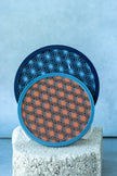 Drink Coasters Set | Leaf Design | Modern Home Decor