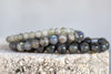 Labradorite Gemstone Crystal Bracelet
