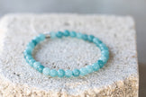 Jade Blue | Yellow | Purple Gemstone Crystal Bracelet