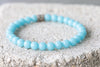 Glow-in-the-Dark Quartz Gemstone Crystal Bracelet