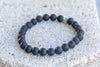 Onyx Gemstone Crystal Bracelet