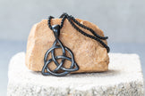 Celtic | Irish Triad Shamrock Protection and Luck Necklaces