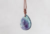 Gemstone Crystal Pendant Necklace