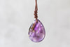 Gemstone Crystal Pendant Necklace