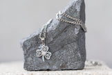Celtic | Irish Triad Shamrock Protection and Luck Necklaces