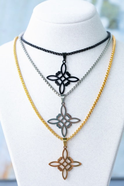 Witch Knot |  Protection Spell Amulet Necklaces