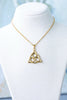 Celtic | Irish Triad Shamrock Protection and Luck Necklaces