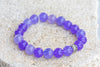 Dyed Colored Quartz Gemstone Crystal Bracelet