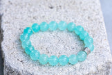 Dyed Colored Quartz Gemstone Crystal Bracelet