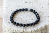 Onyx Gemstone Crystal Bracelet