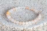 Pink Opal Gemstone Crystal Bracelet
