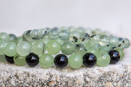 Prehnite | Dreams | Gemstone Crystal Bracelet