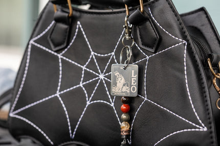 Tarot | Zodiac | Keychain | Zipper Pull Crystal and Gemstone
